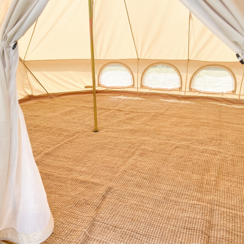 Jute tapijt Emperor – Amaroq Glamping